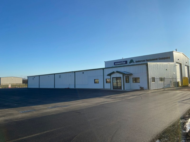 Anderson Equipment's newly renovated facility in Bridgeport, West Virginia.