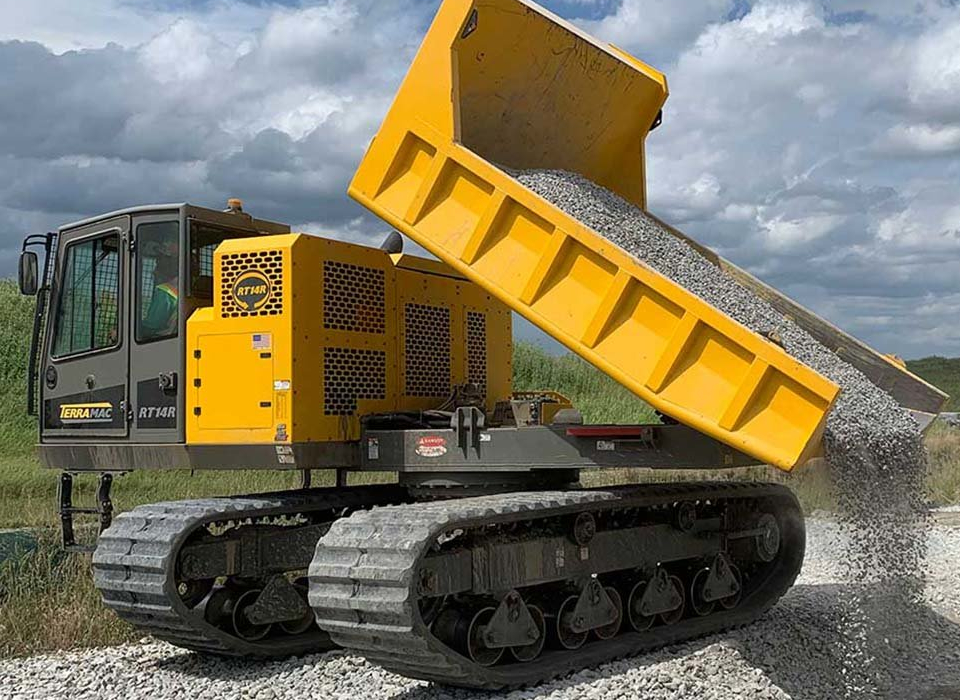Track Dump Truck